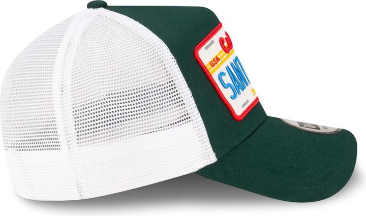 Produktbild New Era Adjustable A-Frame Trucker Cap - SANTA MONICA green