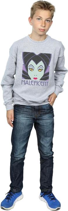 Immagine prodotto Disney Maleficent Cropped Head Felpa Ragazzi (140, 146)
