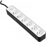 Image du produit Tracer Zebra Black, White 6 AC outlet(s) (6 x, CEE, 1.50 m)