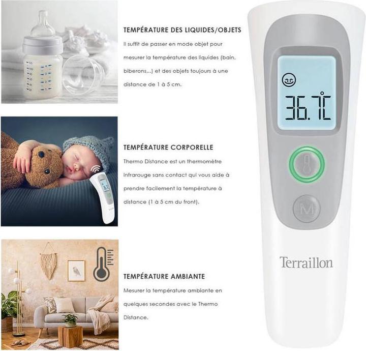 Actual product image Terraillon thermal distance (Forehead, Non-contact)
