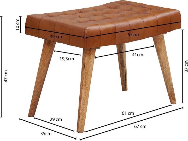 Actual product image FineBuy Stool