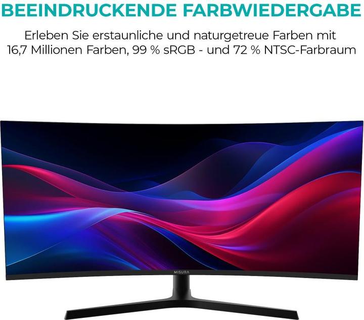 Image du produit Misura Moniteur haute résolution 34" - 165 Hz ARCÉE (3440 x 1440 pixels, 34")