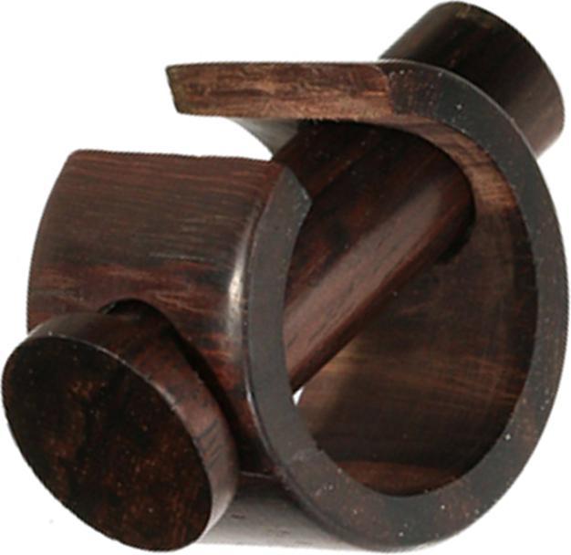 Immagine prodotto Star Piercing Bullone a spina con scudo in legno di Narra (Organico, senza ottone)