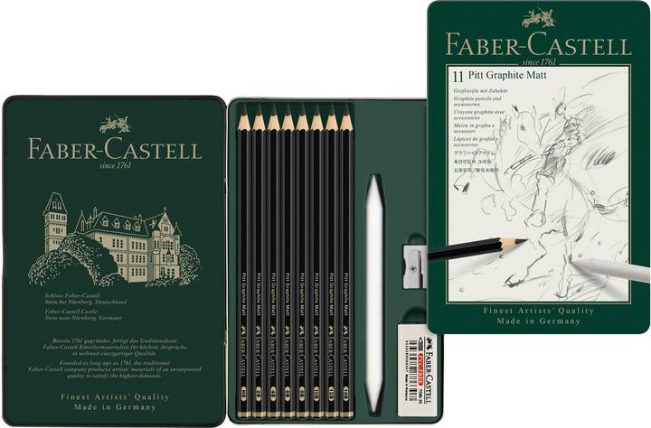 Actual product image Faber-Castell Graphite Pencil Graphite Set (2 mm, B, HB, 1 x)