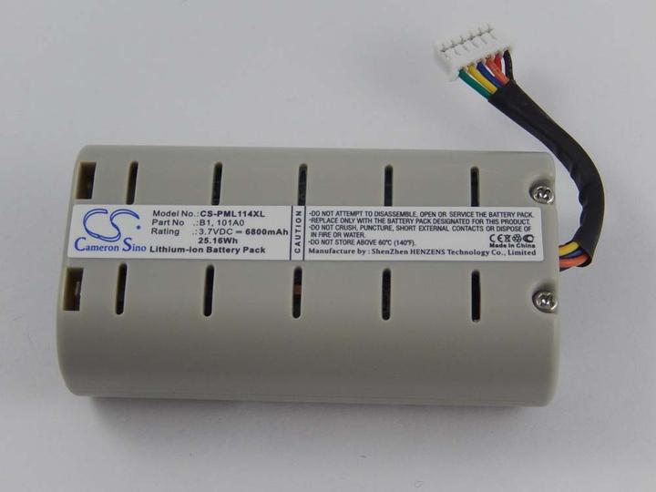 Actual product image XCell Li-Ion battery - 6800mAh (3.7V) - for Pure Evoke, Pure One Mini, digital radio like B1 (1 pcs., 6800 mAh, Battery + charger)