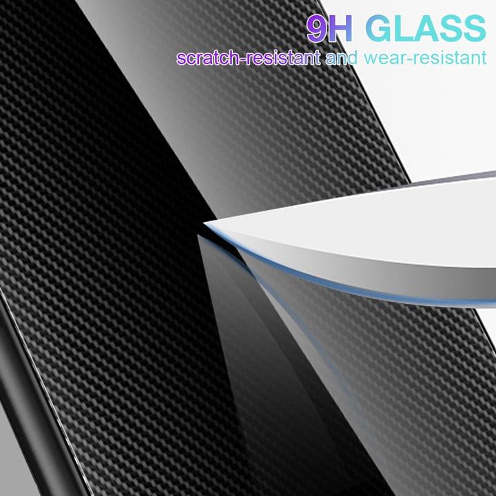 Actual product image König Design Case Mobile Protection for Apple iPhone 12 13 14 Pro Max mini Plus Case Glass Cover (Apple iPhone 12)