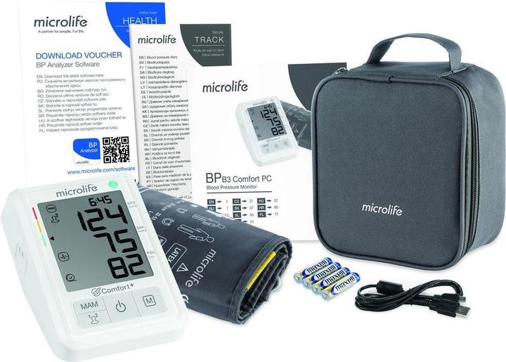 Actual product image Microlife BP B3 Comfort (Blood pressure monitor upper arm)