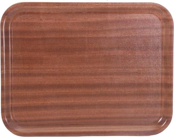 Immagine prodotto Contacto Vassoio rettangolare 46x35cm, antiscivolo Colore: mogano