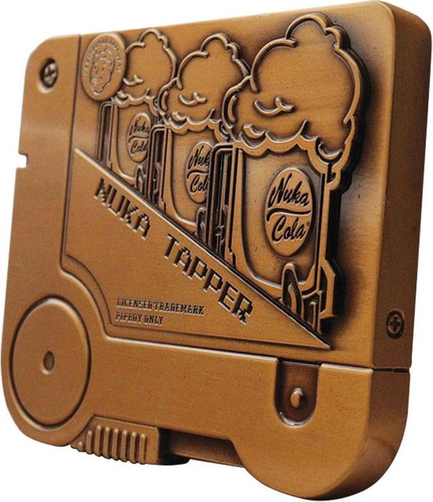 Actual product image Fanattik Fallout Replica Nuka Tapper Holotape