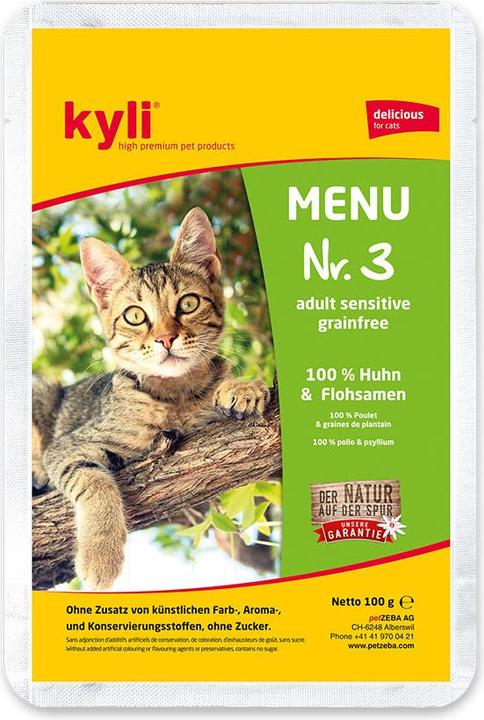 Produktbild Kyli Menu Nr. 3 (Adult, 12 Stk., 1200 g)