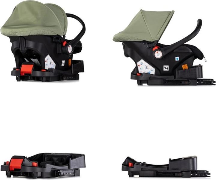 Produktbild Chipolino Set Babyschale Isofix Basis (Babyschale, ECE R129/i-Size Norm)