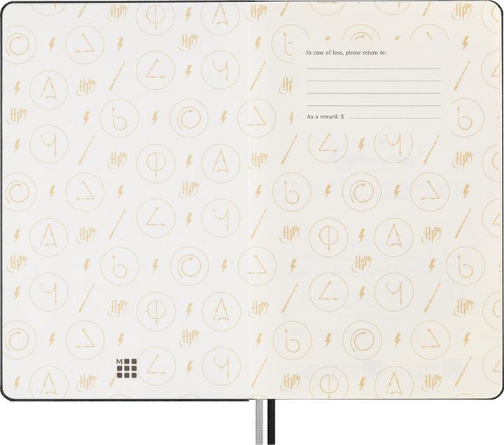 Actual product image Moleskine Limited Edition Harry Potter notebook (130 x 210 mm, Lined, Hardcover)