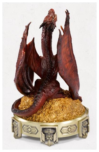 Actual product image Noble Collection Le Hobbit - Désolation de Smaug: Smaug - Avec Brûleur d'encens