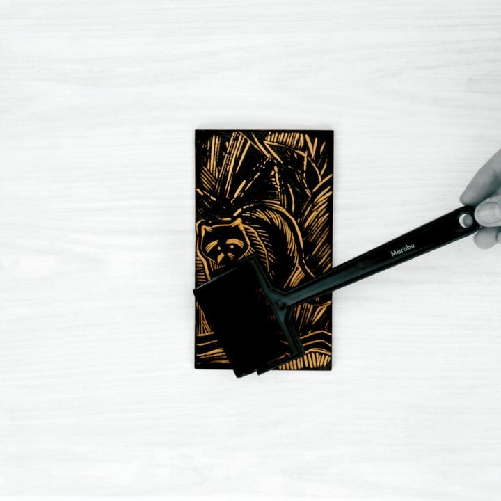 Actual product image Marabu Aqua lino ink (Black, 250 ml)