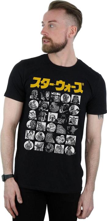 Image du produit Star Wars - T-shirt JAPANESE CHARACTER THUMBNAIL - Homme (M)
