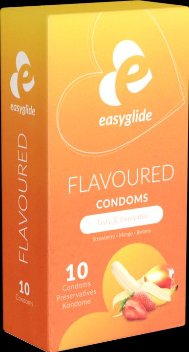 Actual product image EasyGlide Flavored Condoms (10 pcs.)
