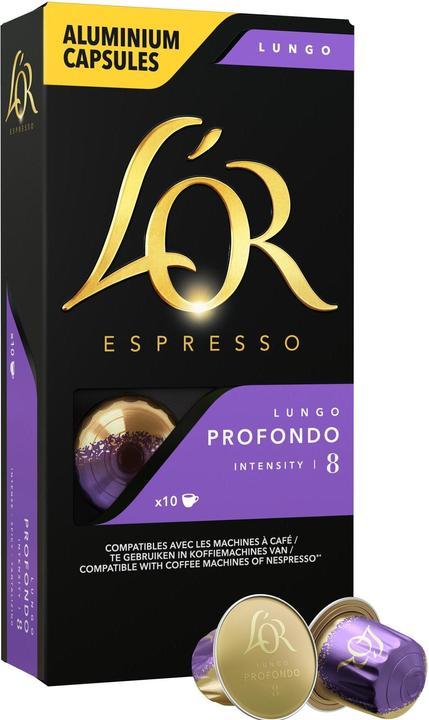 Immagine prodotto L’OR Espresso Capsule di caffè Lungo Profondo 10 pezzi (10 x Porta.)