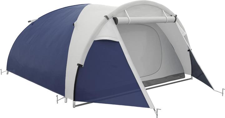 Image du produit Outsunny Campingzelt Polyester, Fiberglas Blau (3 personnes)