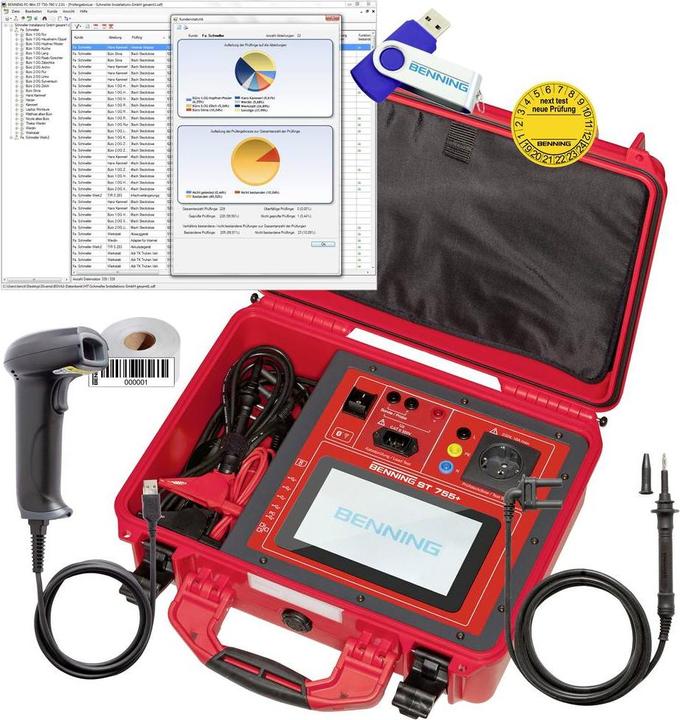 Actual product image Benning ST 755+ set (CAT II 300V)