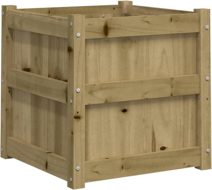 Image du produit VidaXL Bac à plantes 50x50x50 cm en bois de pin