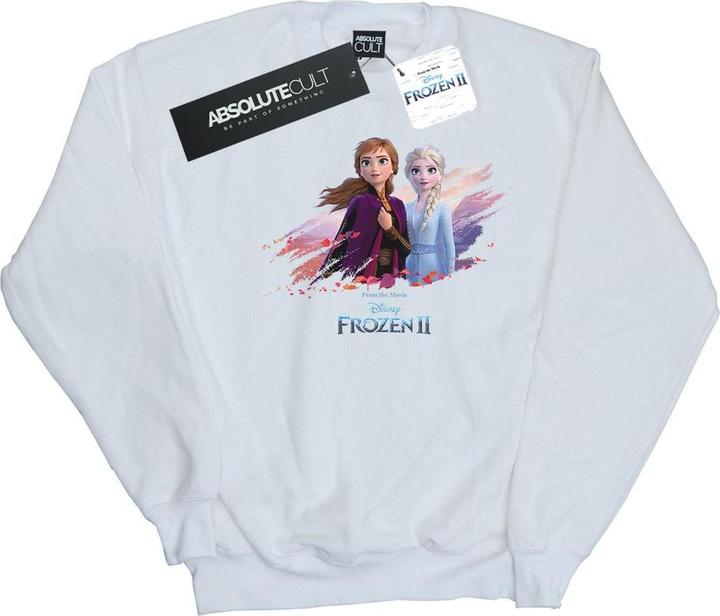 Actual product image Disney Womens/Ladies Frozen 2 Elsa And Anna Nature Is Beautiful Sweatshirt (S)
