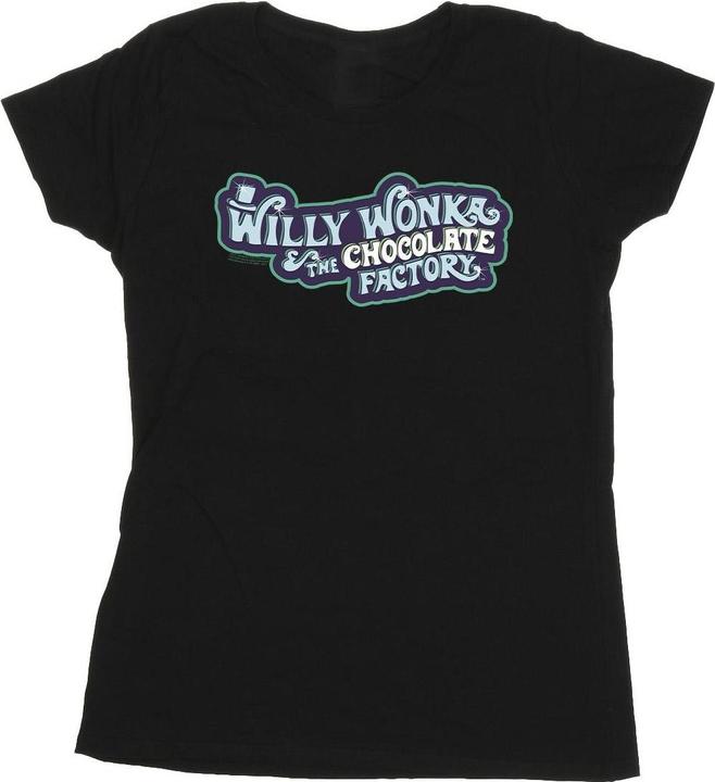 Image du produit Willy Wonka & the Chocolate Factory - T-shirt CHOCOLATE FACTORY LOGO - Femme (M)