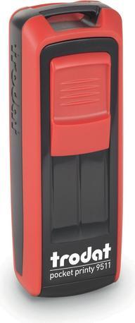 Produktbild Trodat Pocket Printy 9511 Schwarz/Rot