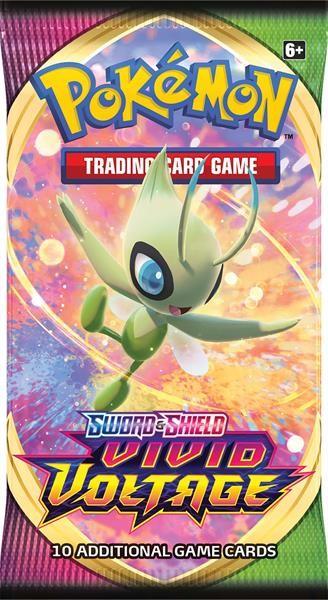 Actual product image Pokémon Vivid Voltage (English, Booster display)