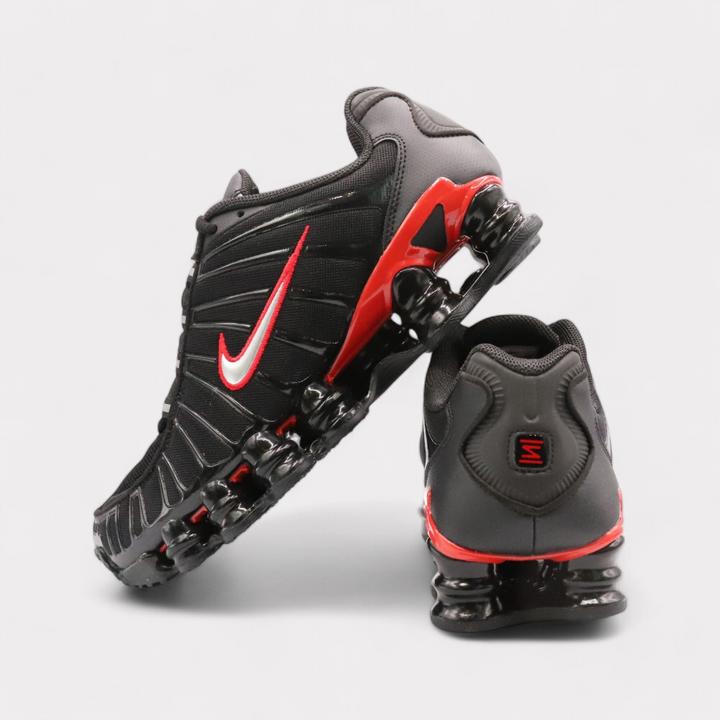 Metallic Silver, University of Red, Black
