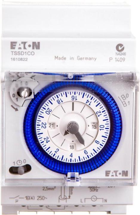 Produktbild Eaton Analoge Zeitschaltuhr, Synchron, Tag, 1 167391