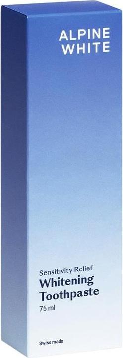 Immagine prodotto Alpine White Dentifricio sbiancante Pasta per il sollievo della sensibilità (75 ml)