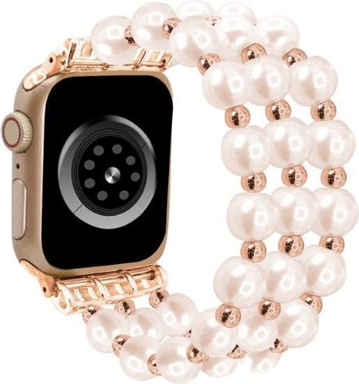 Image du produit MU Style Bracelet Beauty Series (38 mm, 40 mm, 41 mm, Acier inoxydable, Matières plastiques, Apple Watch Series 2, Apple Watch Series 3, Apple Watch Series 1, Apple Watch Series 4, Apple Watch Series 5, Apple Watch Series 6, Apple Watch Series 7, Apple Watch Series 8, Apple Watch Series 9, Apple Watch SE)
