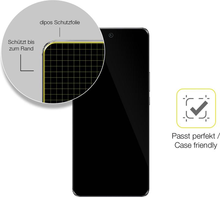 Immagine prodotto Dipos Pellicola Protettiva Full-Cover 3D (2 Pezzo/i, Honor X9)