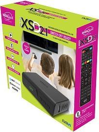 Actual product image Digiquest XSd 2.1 Terrestrial Full HD Black (DVB-T2)