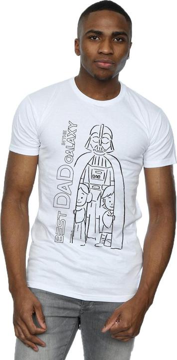 Immagine prodotto Star Wars Best Dad In The Galaxy Maglietta Uomo (L)