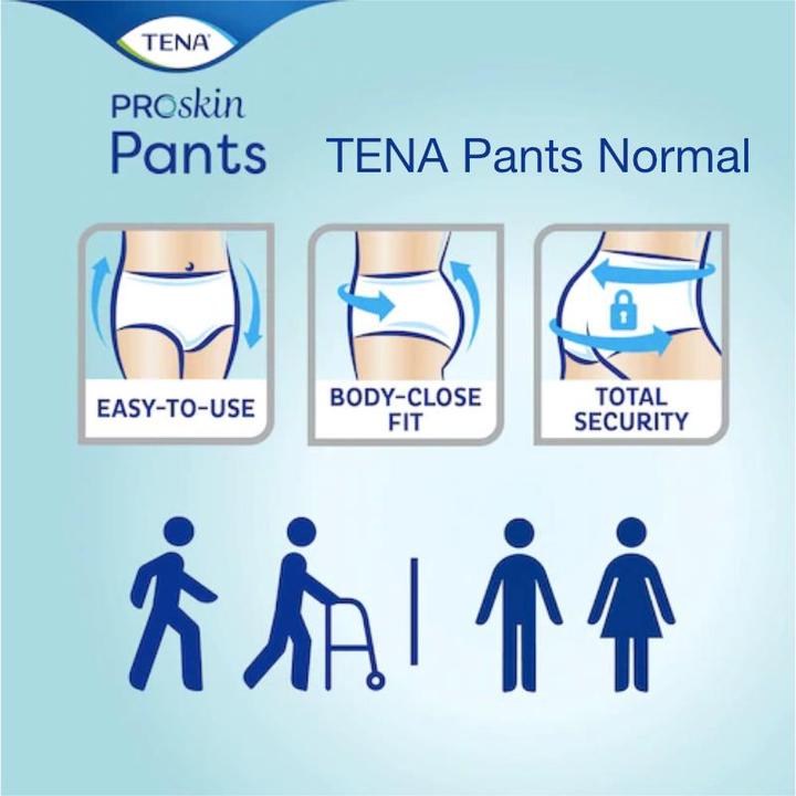 Immagine prodotto Tena Pantaloni normali (18 x, Grande, Normale)