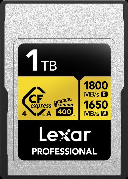 Immagine prodotto Lexar 1800MB/s CFexpress 4.0 A 1TB Oro (1000 GB, CFexpress type A)