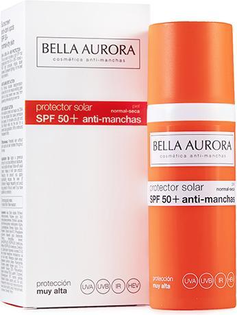 Actual product image Bella Aurora SOLAR anti-manchas piel secas SPF50+ 50 ml (Suntan cream, SPF 50, 50 ml)