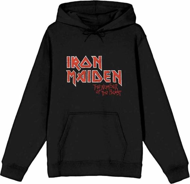 Produktbild Music Brand Number Of The Beast Kapuzenpullover Logo (S)
