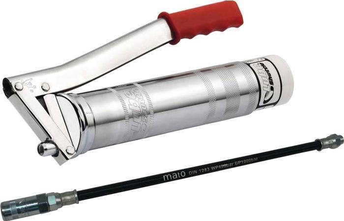 Actual product image Hawe Mato Lube Shuttle Hand Lever Grease Gun Incl Hose
