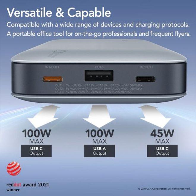 Actual product image ZMI Powerpack 25000 mAh, 210 W Powerbank (QB826G) (25000 mAh, 100 W, 92.50 Wh)