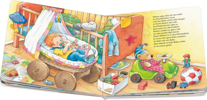 Actual product image Ravensburger We are four now: A sensitive read-aloud story about the new addition to the family (German)