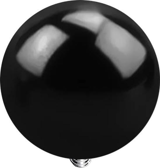 Produktbild Star Piercing Dermal Anchor Kugel schwarz (Titan G23, ohne Messing)