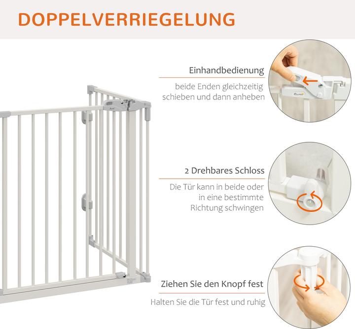 Produktbild PawHut Absperrgitter (82.50 cm)