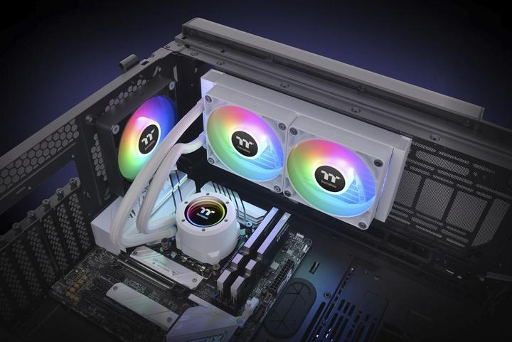 Actual product image Thermaltake TH240 V2 ARGB Sync CPU Liquid Cooler All-In-One wh