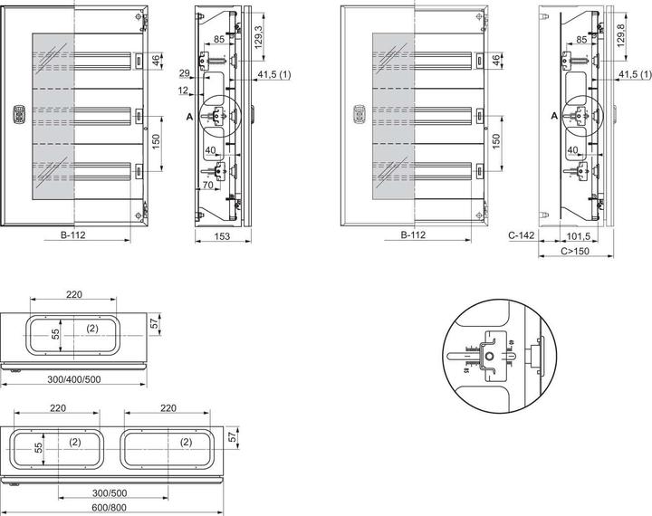 Image du produit Schneider Electric Couvercle pour distributeur automatique 4 rangées.112Md 800x600 NSYDL