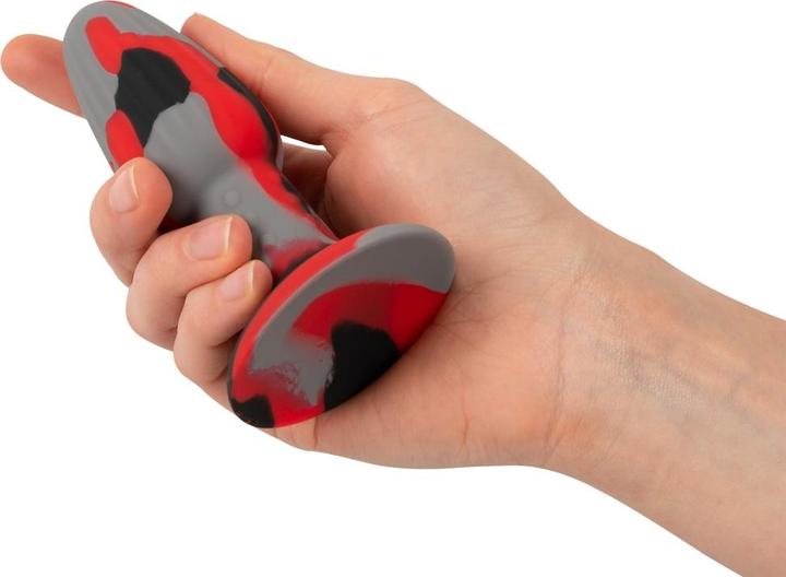 Actual product image Anos Triple Colour Butt Plug
