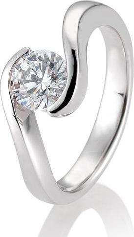 Produktbild Breuning Ring Schwung 0,80-1,50 ct. (56, 585/14 K Gold)