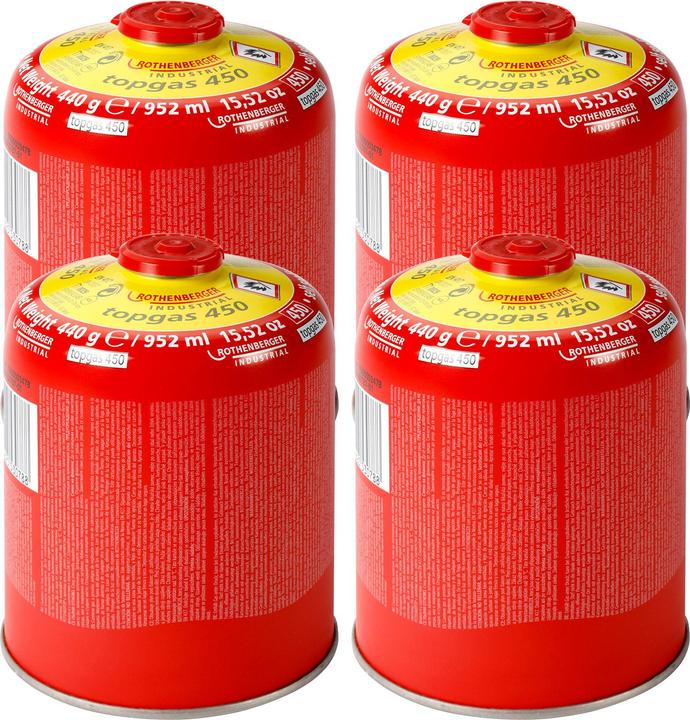 Actual product image Rothenberger Top Gas Screw - Gas Cartridge 450g - 740 ml