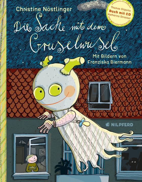 Actual product image The thing with the creepy-crawly (book+CD) (Katharina Strasser, Thomas Stipsits, Christine Nöstlinger, Franziska Biermann, German)